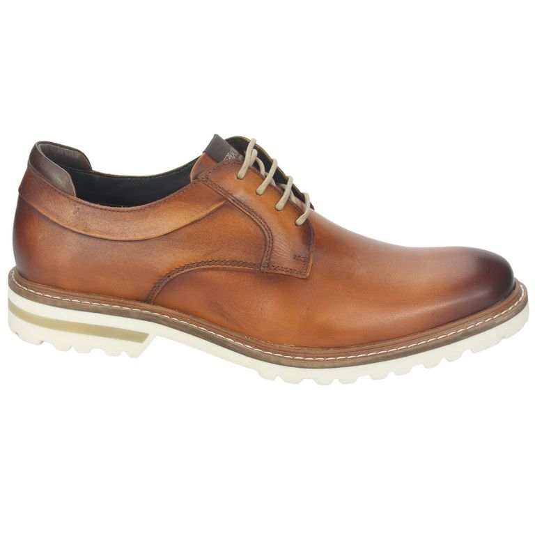 Zapato Hombre Café Claro Casual 3404