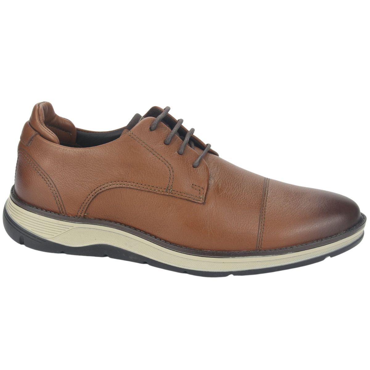 FERRACINI - Zapato Hombre Café Claro Casual Ferracini 5541