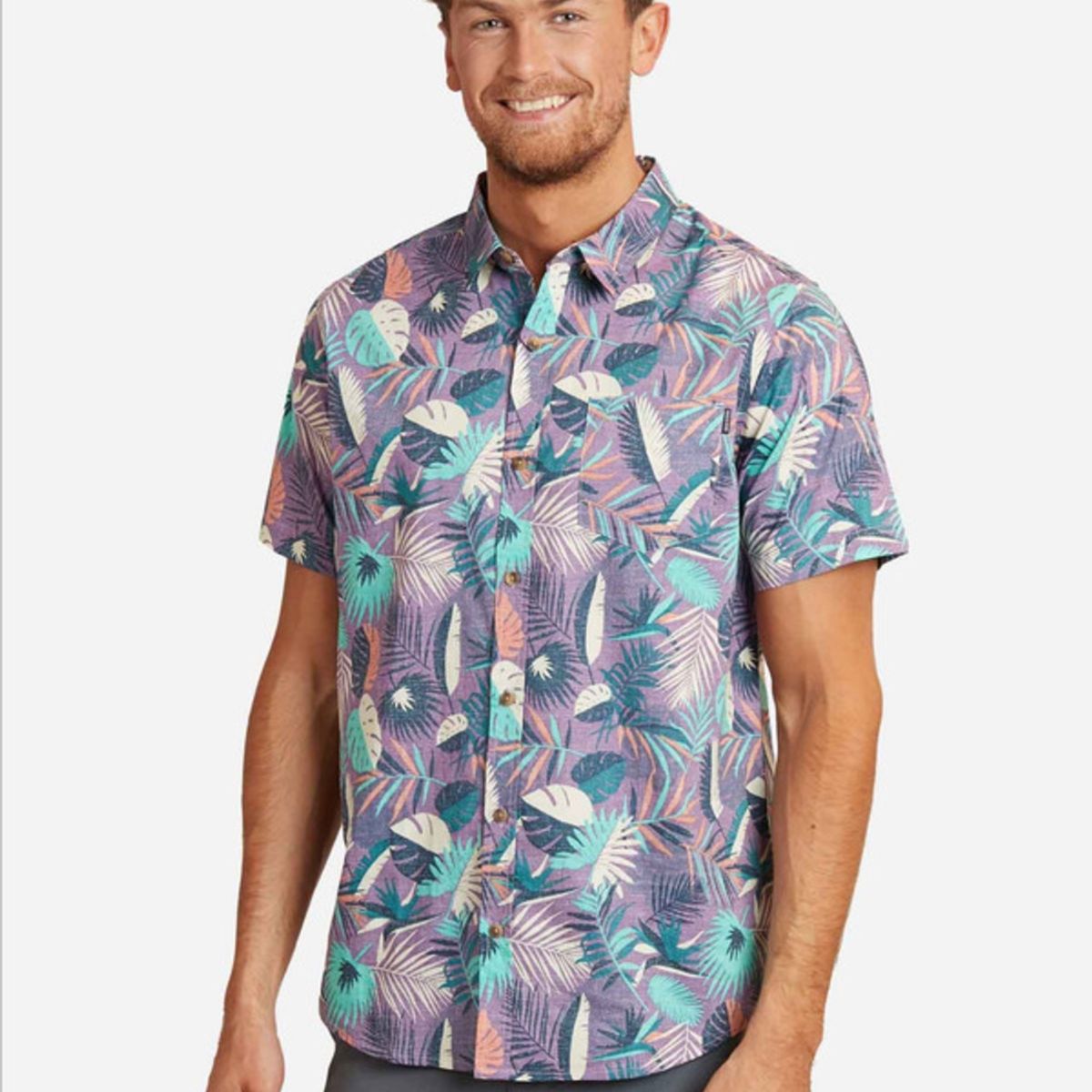 MAUI AND SONS - Camisa Active Tropics Hombre Multicolor Maui And Sons