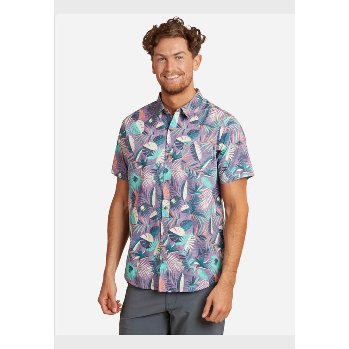 MAUI AND SONS - Camisa Active Tropics Hombre Multicolor Maui And Sons