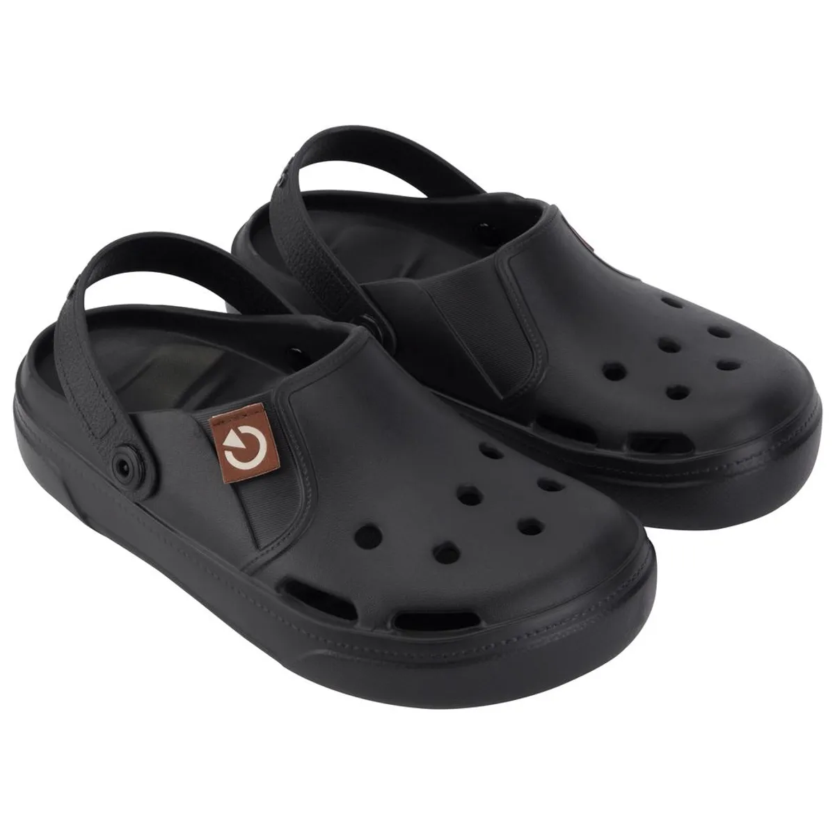 CARTAGO - Sandalia Hombre Negro Orlando Cartago