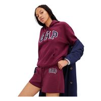 Poleron Logo Sin Cierre Morado