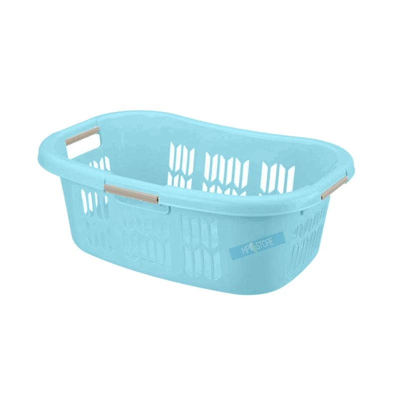 REYPLAST - Cesto Canasto De Ropa Anatomico 40l Antes después Del Lavado