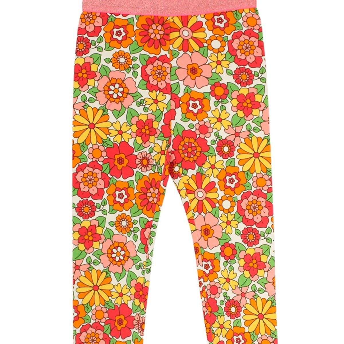 FICCUS - Leggins Bebé Niña Oasis Rojo