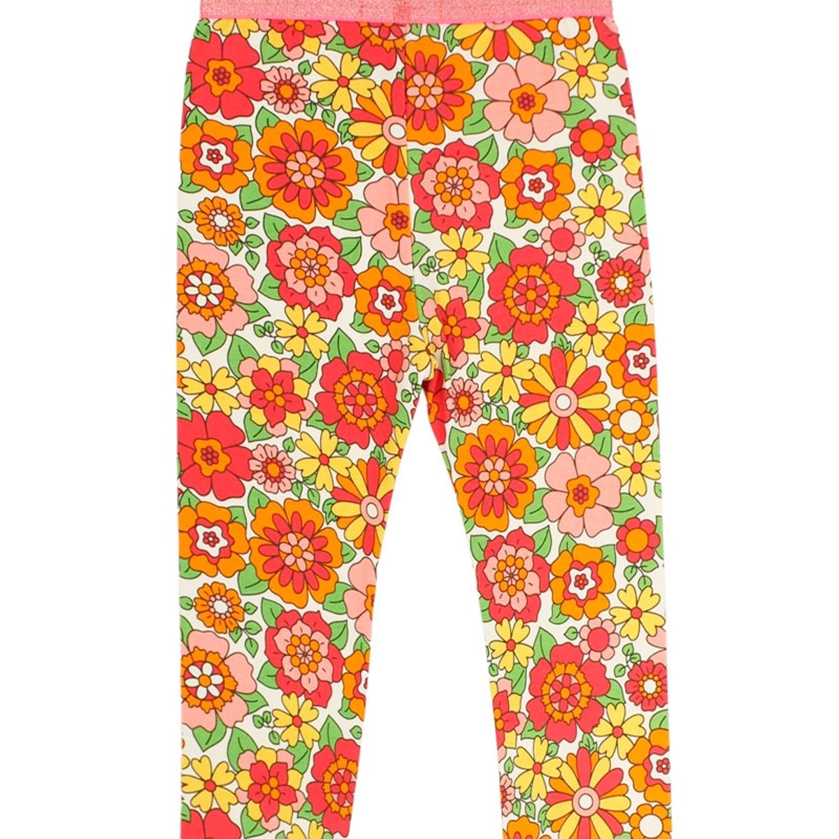 FICCUS - Leggins Bebé Niña Oasis Rojo