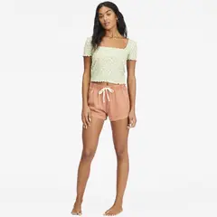 BILLABONG - Polera M/C Better Then Bas J Kt Verde Mujer