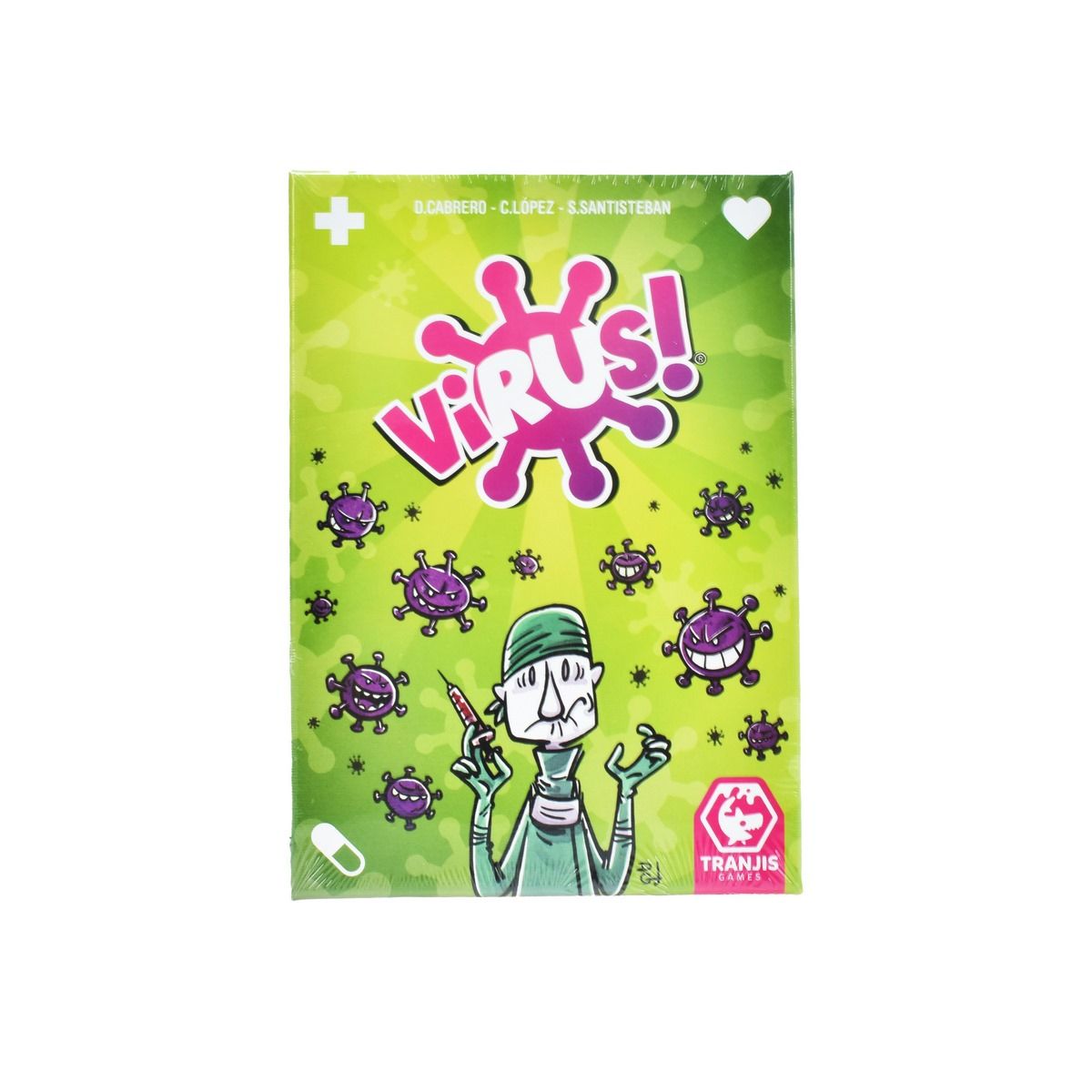 ANSALDO - Juego de mesa Virus cartas estrategia y competencia