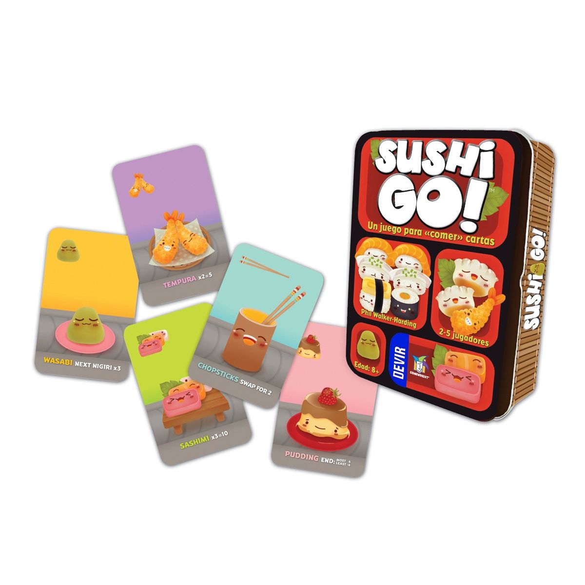 ANSALDO - Juego De Mesa Sushi Go