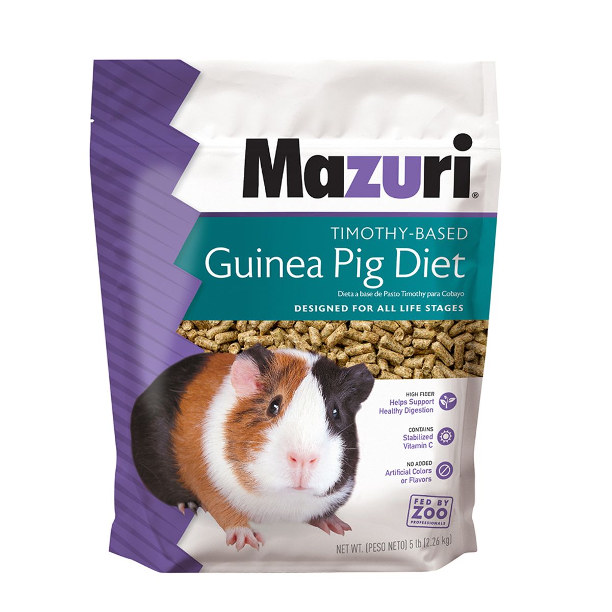 MAZURI - Mazuri Alimento Cobayo Guinea Timothy Diet 1Kg