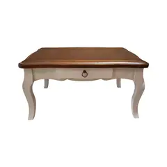MUEBLES NATIVA - Mesa de Centro Normando Cubierta Miel