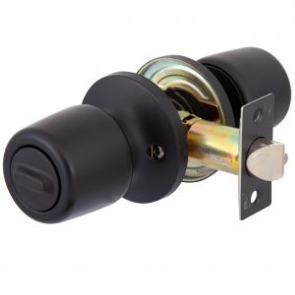 POLI - Cerradura Tubular Pomo 8000 Antibacterial Baño/Dormitorio