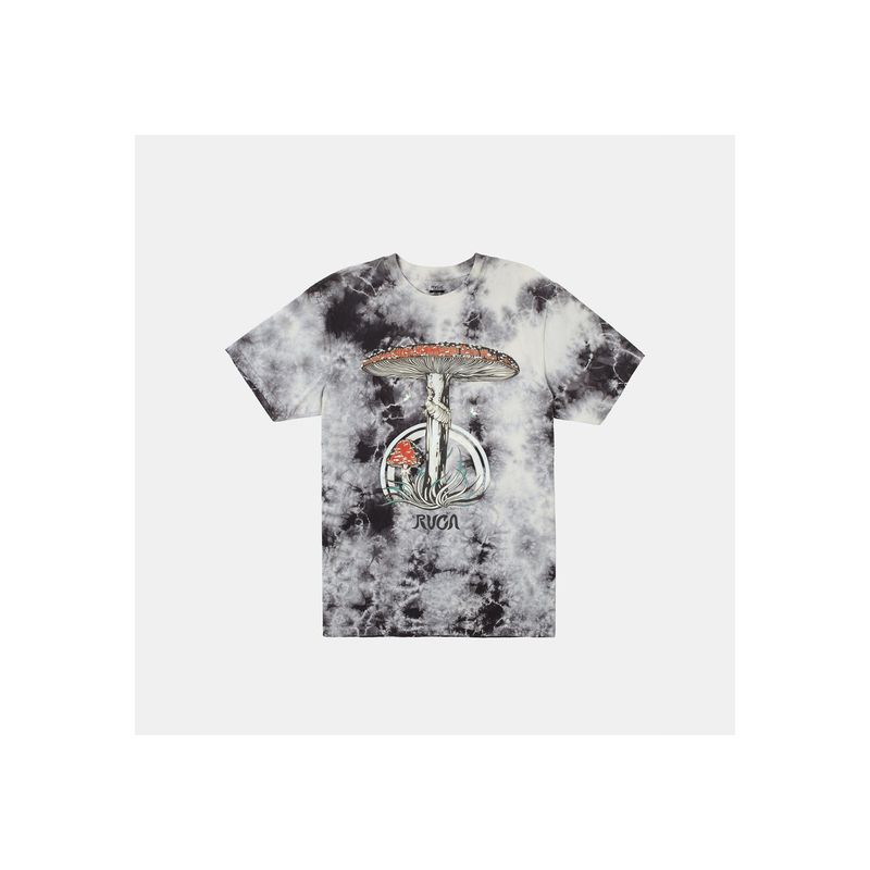 RVCA - Polera M/C Hombre Matusshroom M Tees Gris RVCA
