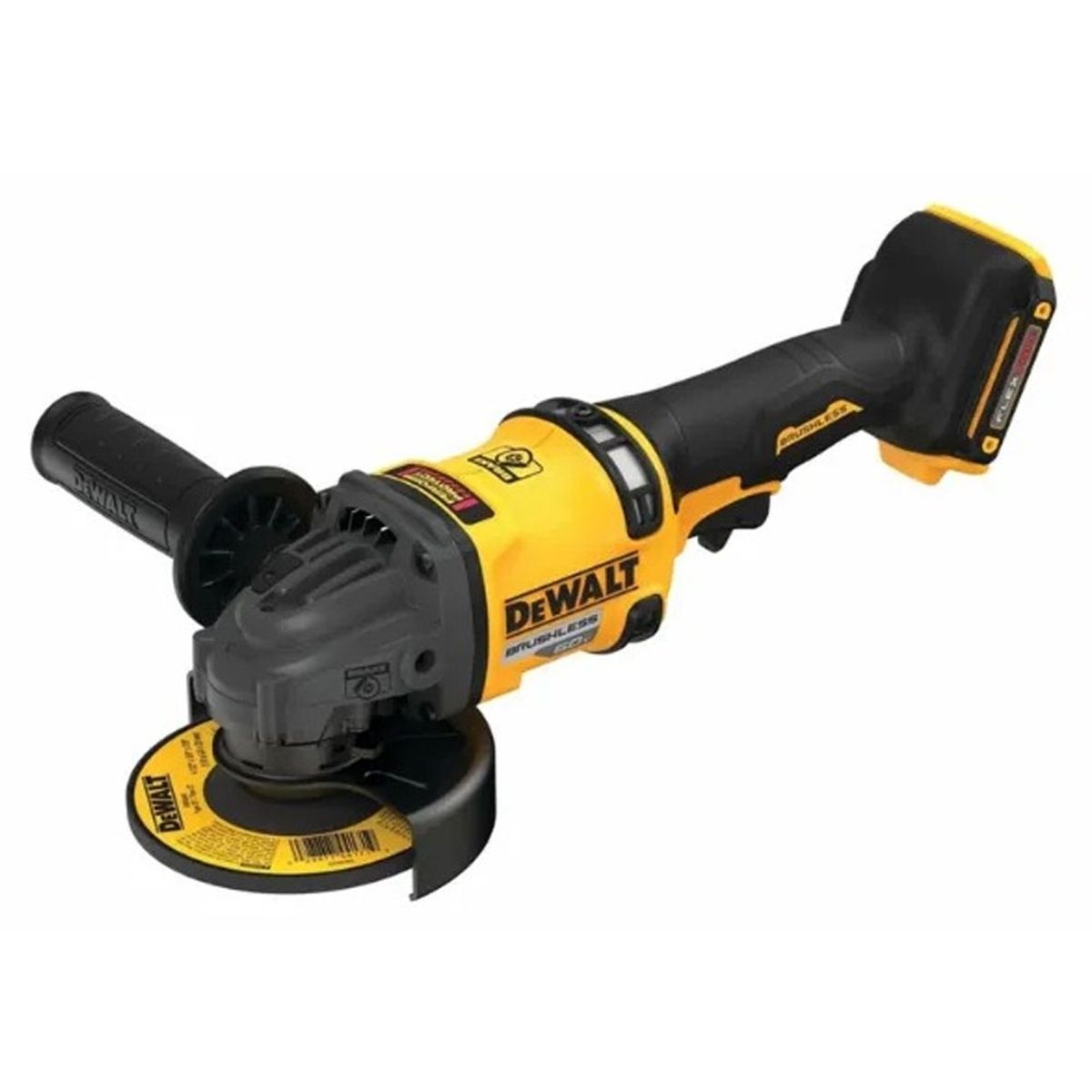 DEWALT - ESMERIL ANG. INAL. 4 1/2" DEWALT 60V+ 2 BAT 6AH+ CARGADOR + BOLSO (TRANS DCG414T2)(DCG418T2-B2)(E2)