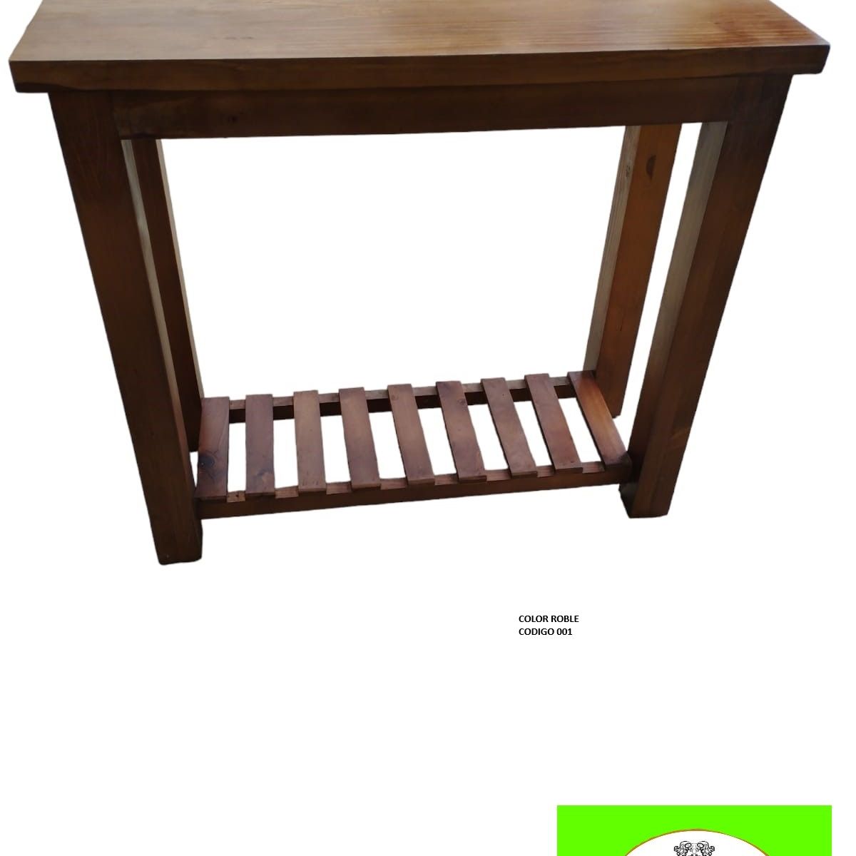 GENERICO - ARRIMO ARTESANAL RÚSTICO MADERA