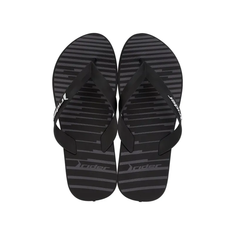 RIDER - Sandalia Hombre Negro/Gris Urban Rider