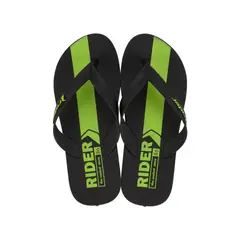 RIDER - Sandalia Hombre Negro Urban