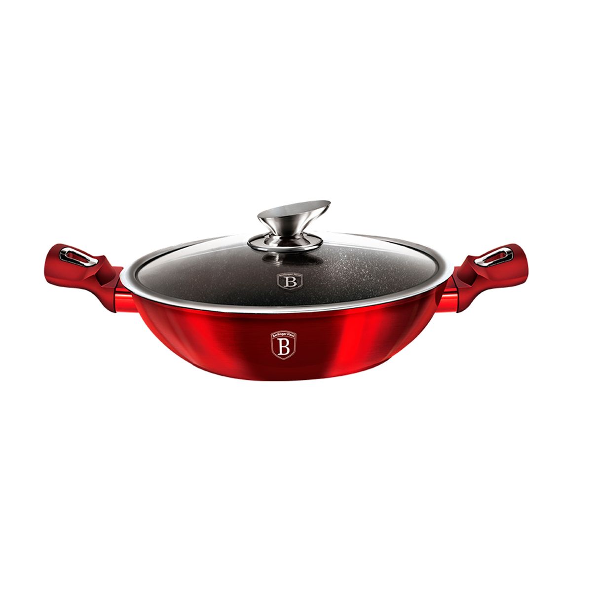 BERLINGER HAUS - Wok con tapa 30 cm  full induccion