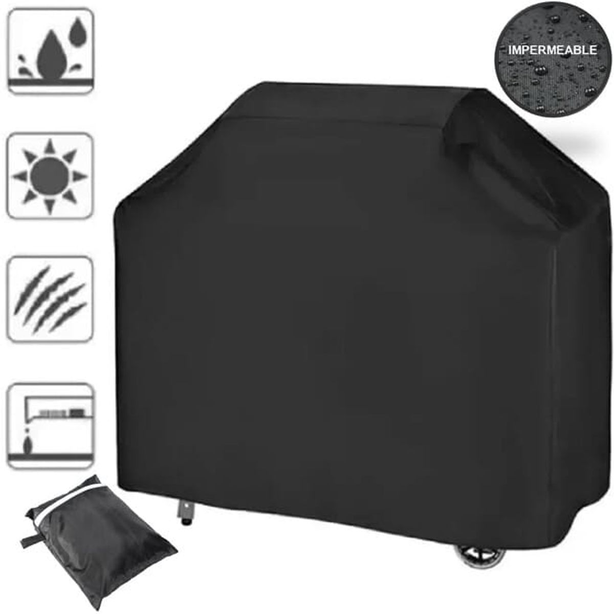 GENERICO - Cubierta Parrilla Asador Protector Ext Funda Barbacoa