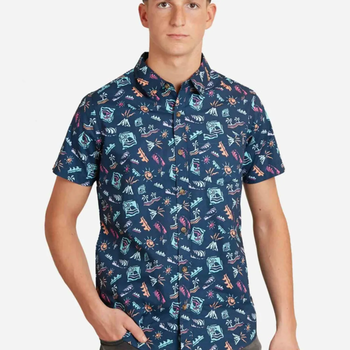 MAUI AND SONS - Camisa Mc 5C900 Juvenil Hombre Multicolor Maui And Sons