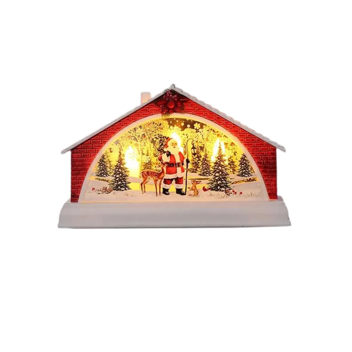 BOHEMIK - Casas Navideñas luminosas Viejo Pascuero