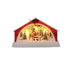 BOHEMIK - Casas Navideñas luminosas Viejo Pascuero