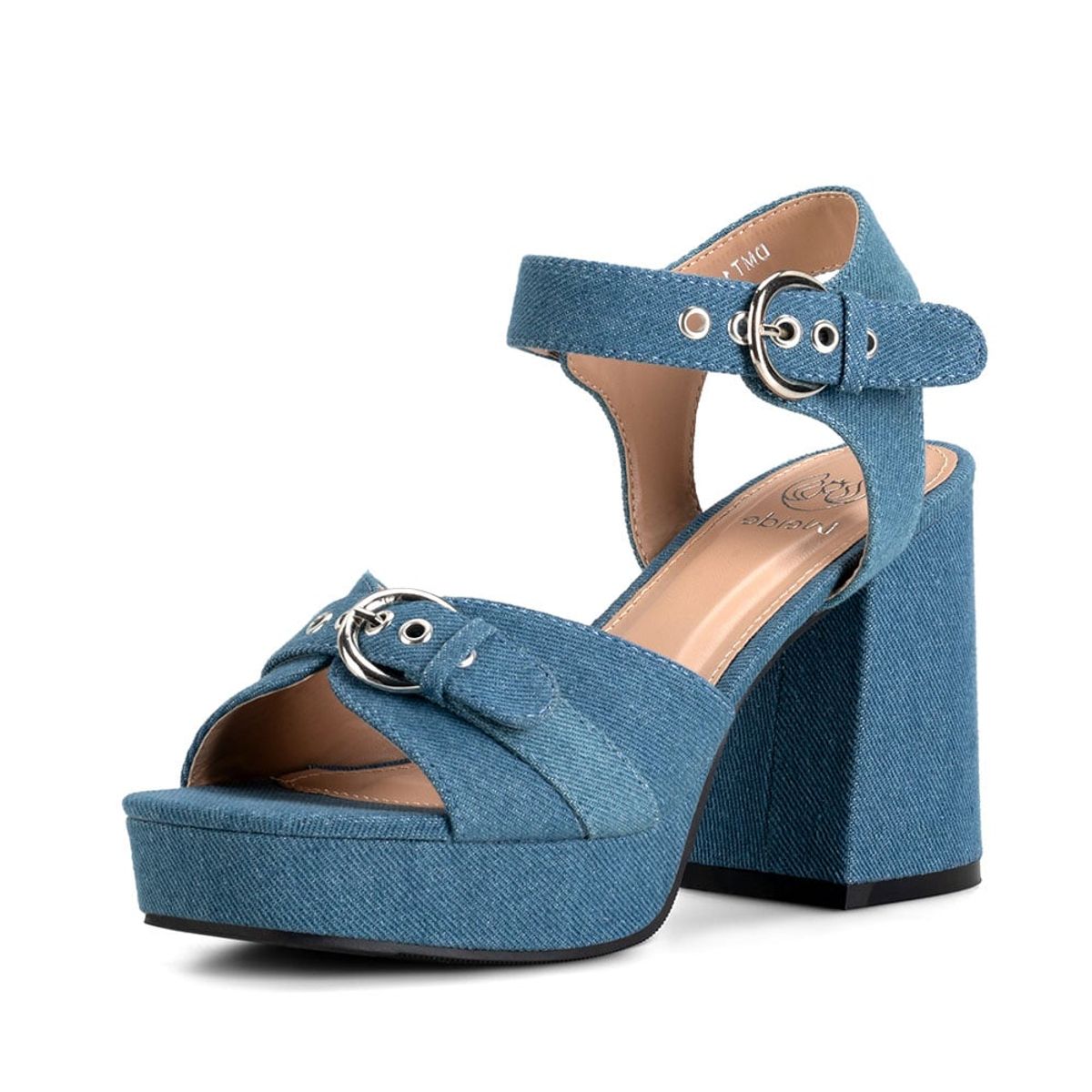 WEIDE - Sandalia Taco Denim Fiesta DMT11 Weide