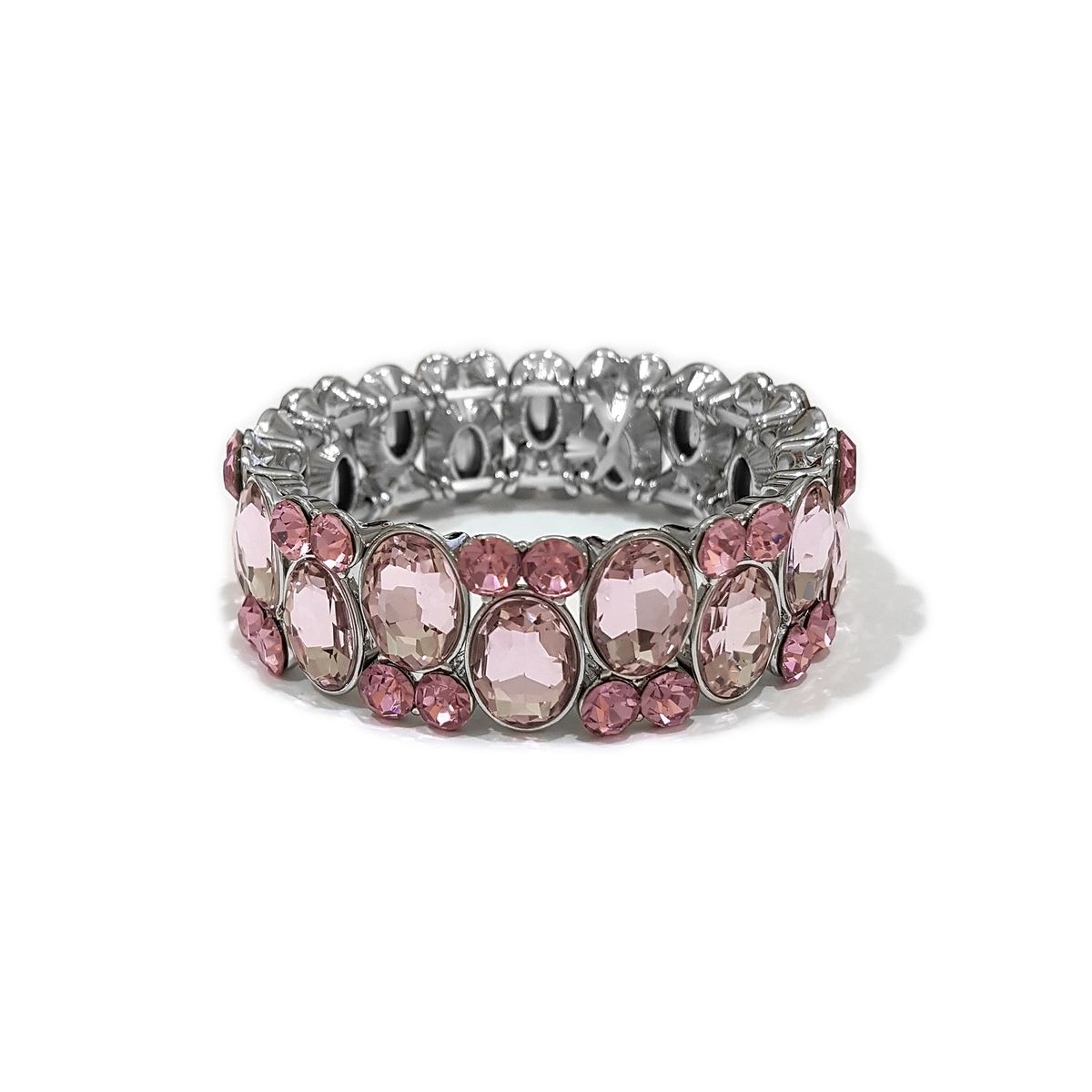 GENERICO - Pulsera Elasticada Con Cristales Mujer