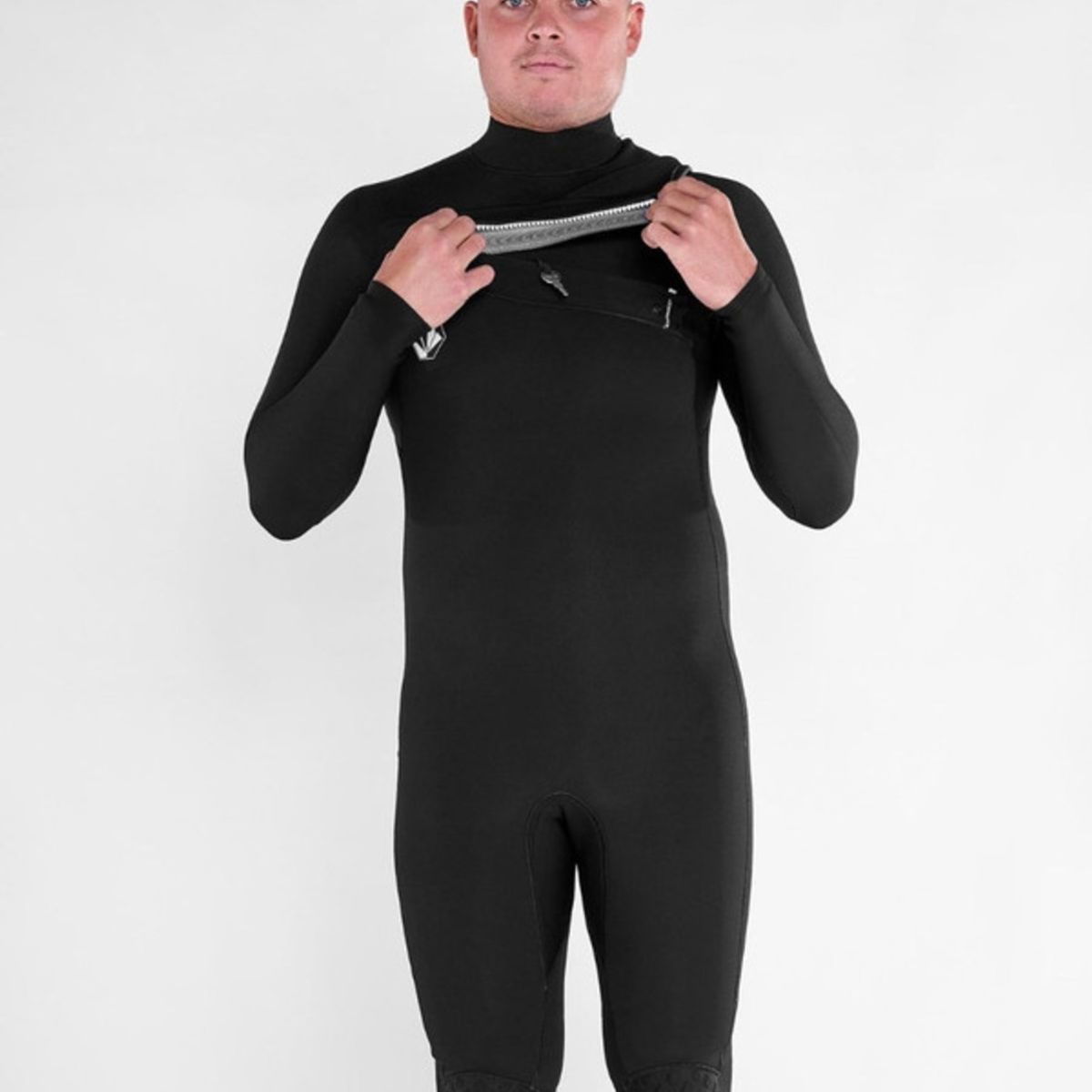 VOLCOM - Traje Agua 4/3Mm Chest Zip Fullsuit Negro Hombre Volcom.