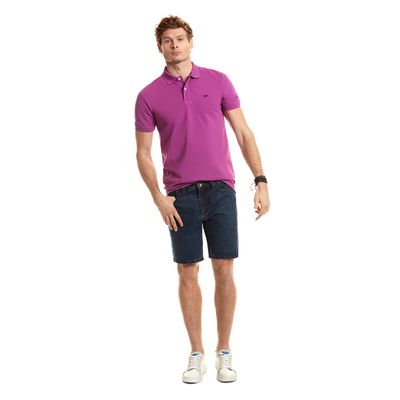 Imagen 2 del producto Polera Polo Básica Morado
