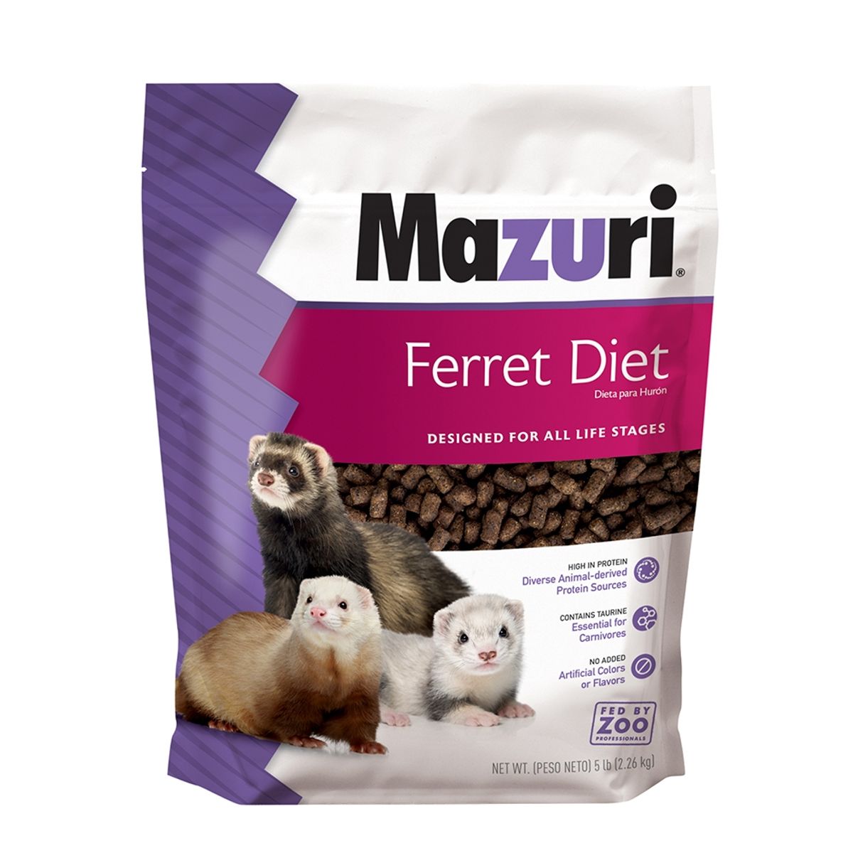 MAZURI - Mazuri Alimento Huron 2,26 Kg