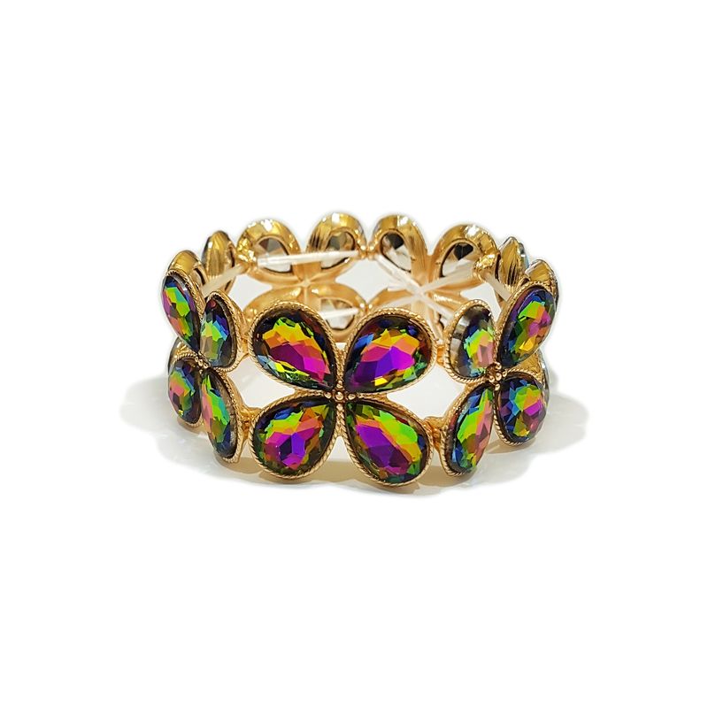 GENERICO - Brazalete  Pulsera Fantasía Para Fiesta Elasticada Mujer
