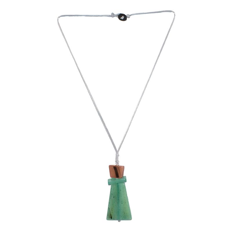 MAILEA - Collar trapecio mujer acrílico