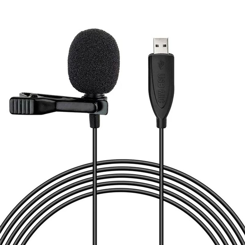 OEM - Micrófono De Solapa Lavalier Entrada Tipo C