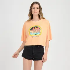 O'NEILL - POLERA MANGA CORTA LAST NARANJO CLARO