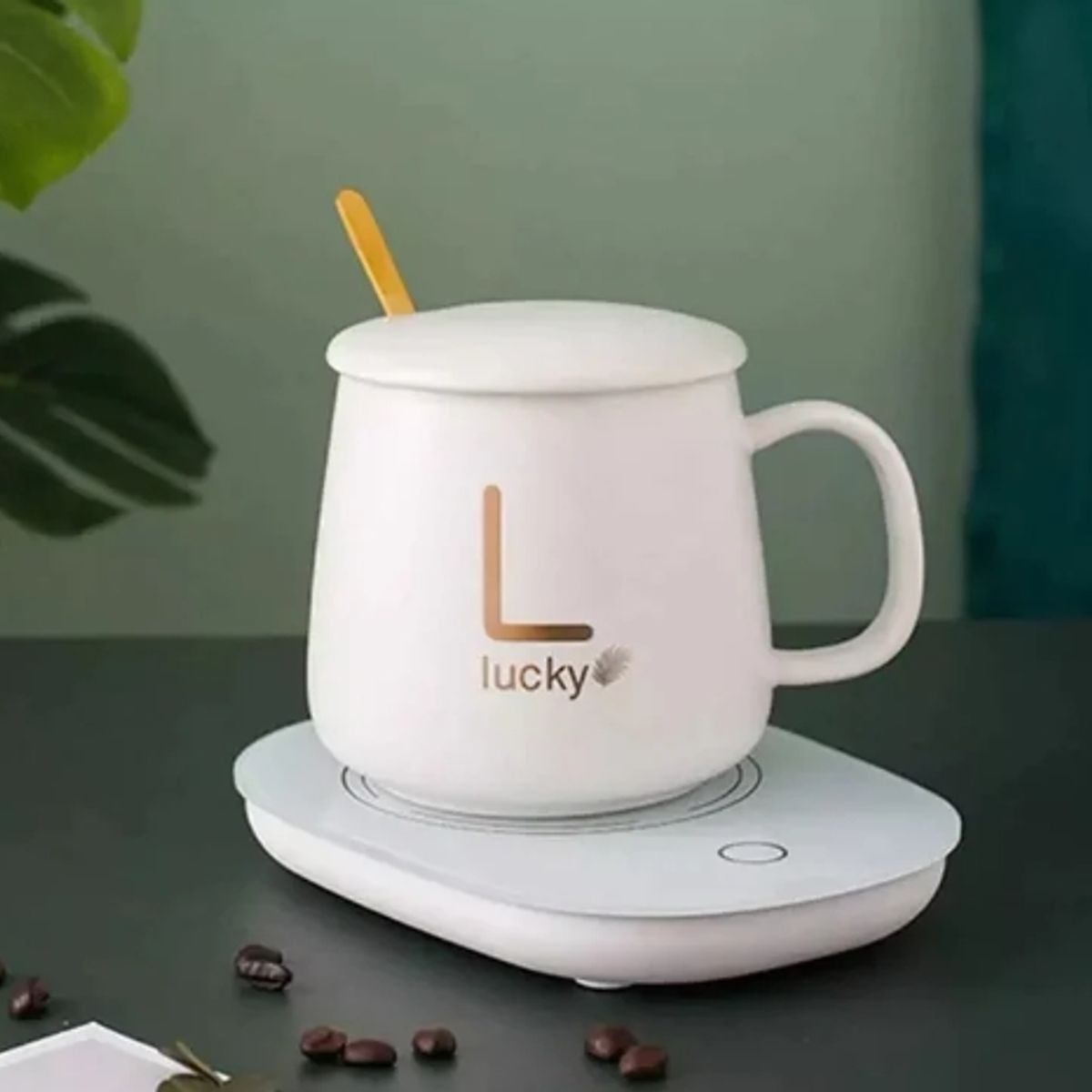 GENERICO - Taza Con Calentador muy eficiente   Café Té Leche