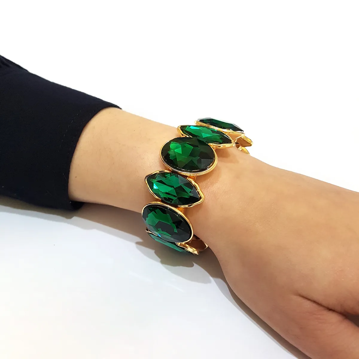 GENERICO - Brazalete  Pulsera Fantasía Para Fiesta Elasticada Delicate