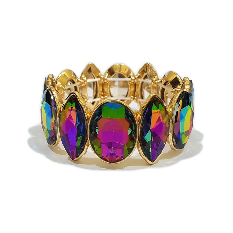 GENERICO - Brazalete  Pulsera Fantasía Para Fiesta Elasticada Delicate