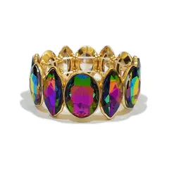 GENERICO - Brazalete Pulsera Fantasía Para Fiesta Elasticada Delicate