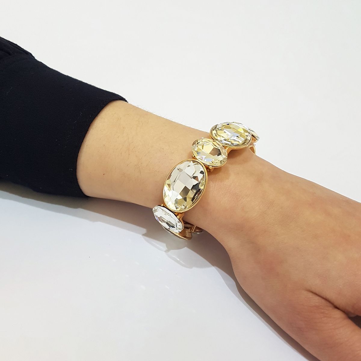 GENERICO - Brazalete  Pulsera Fantasía Para Fiesta Elasticada Bela