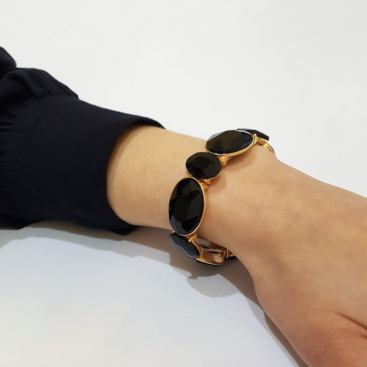 GENERICO - Brazalete  Pulsera Fantasía Para Fiesta Elasticada Bela
