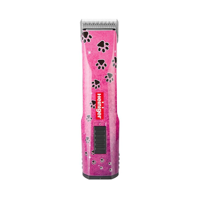 HEINIGER - Maquina Clipper Heiniger Saphir Rosa Profesional 2 Baterias