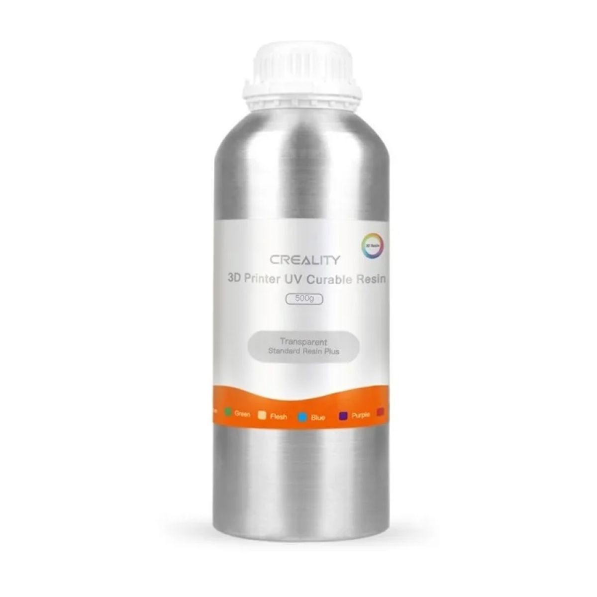 CREALITY - Resina Estándar Plus LCD 500g Transparente Azul