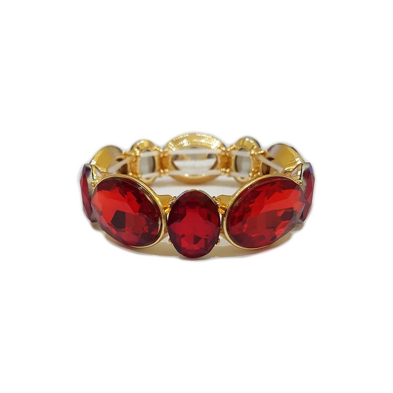 GENERICO - Brazalete  Pulsera Fantasía Para Fiesta Elasticada Bela