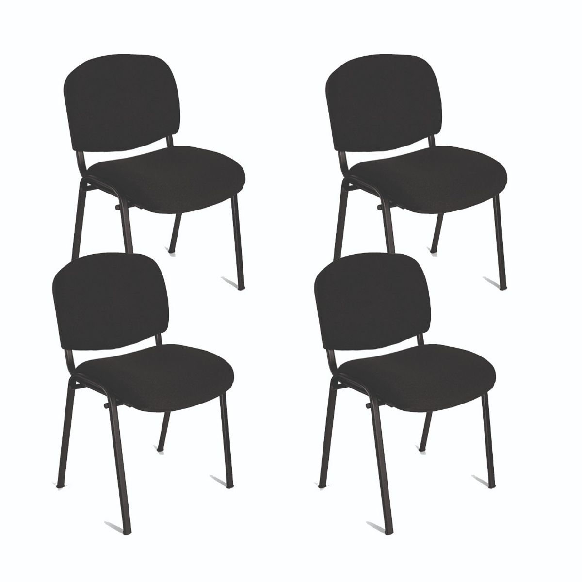 CORI CORI - Pack 4 Silla ISO Meeting NEGRO