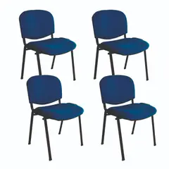 CORI CORI - Pack 4 Silla ISO Meeting Azul