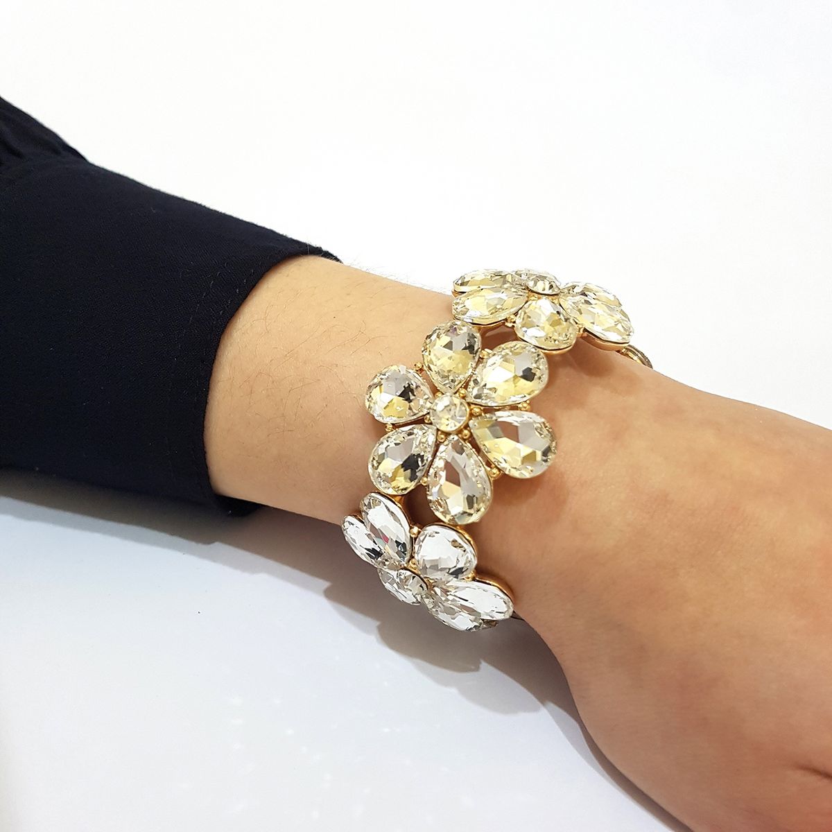 GENERICO - Brazalete  Pulsera Fantasía Para Fiesta Elasticada Rober