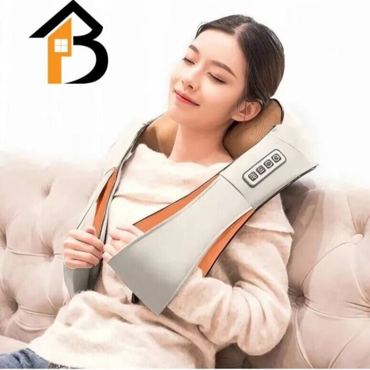 GENERICO - Masajeador Electrico Cervical Cuello Y Lumbar