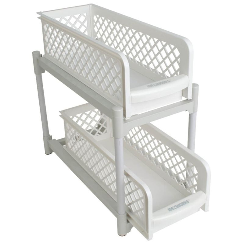 GENERICO - Organizador de 2 Niveles Plegable Para Cocina o Baño