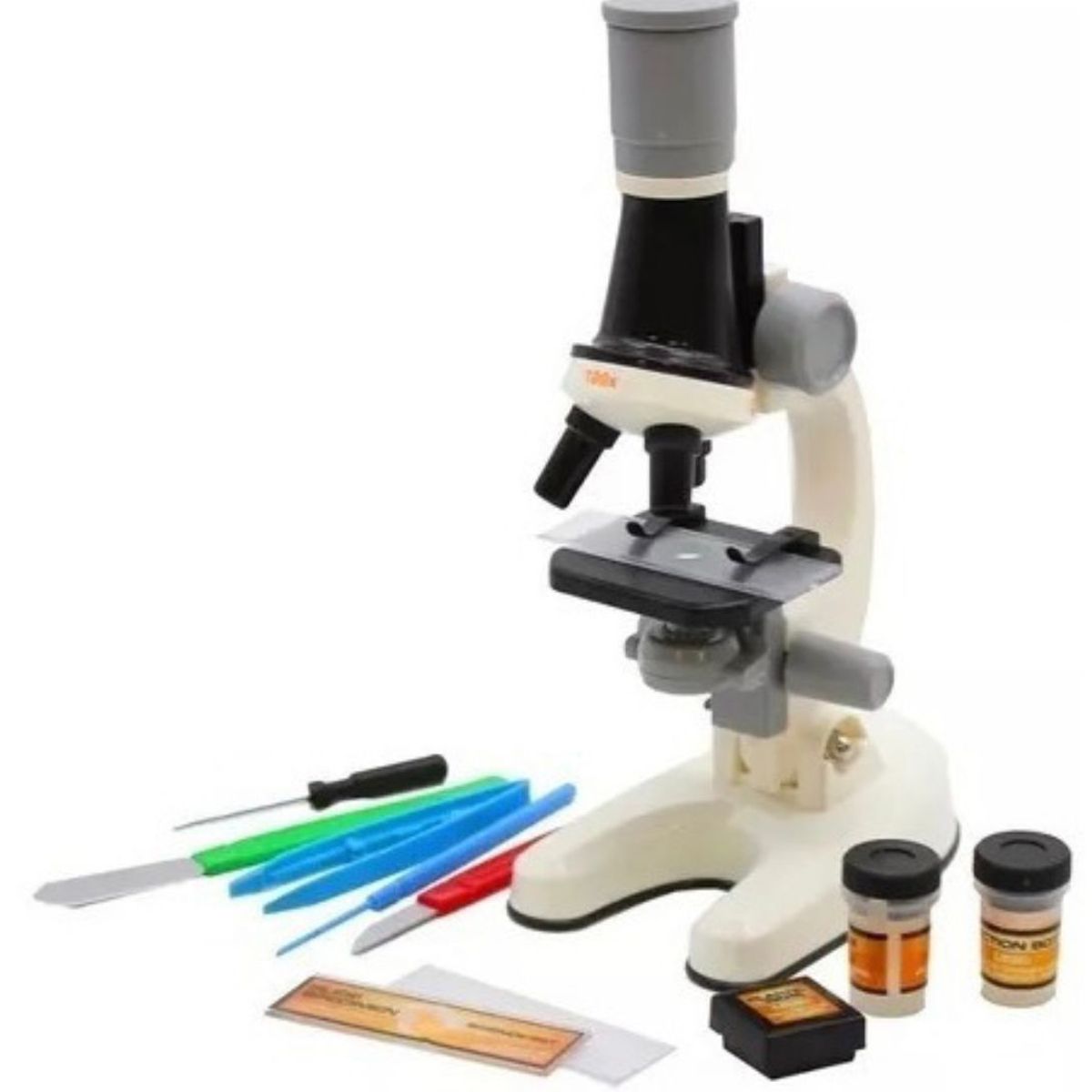 GENERICO - Kit De Ciencia Para Niños Microscopio Juguete Educativo