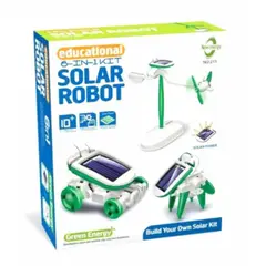 OEM - JUGUETE ROBOT SOLAR ARMABLE 6 EN 1